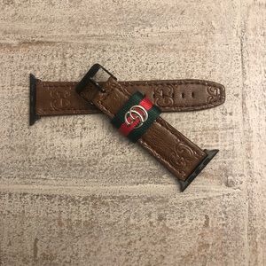 Repurposed G.Apple Watch band 38/40/41 mm/ Genuine Leather/. NEW.